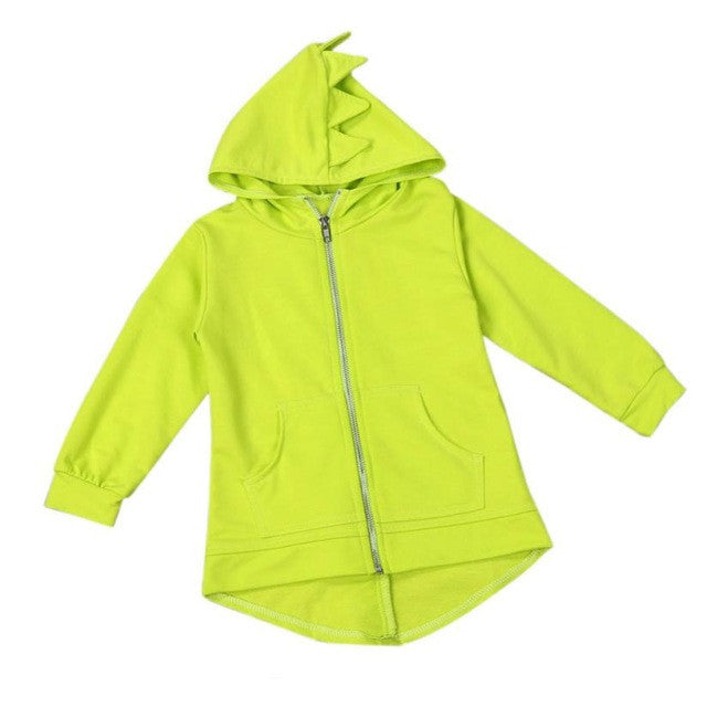 Kids Baby Boy Jacket – Dinosaur Hooded Coat for Boys