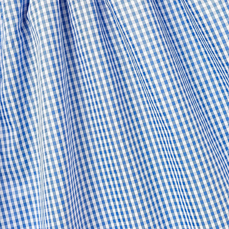 Baby Girls 4th of July Dress – Gingham American Flag Color Block Outfit