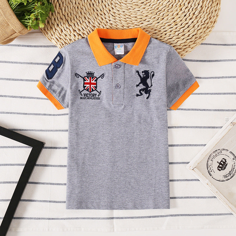 Boys Polo Shirt | Classic Kids Short-Sleeve Casual Top
