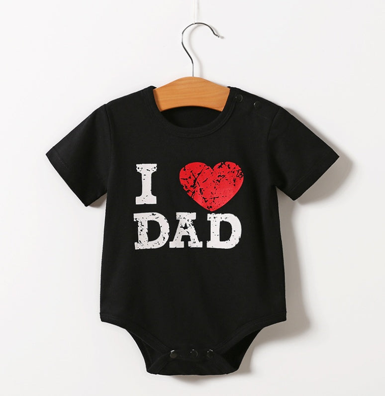 Baby Short Sleeve Triangle Romper – Cute Summer Onesie for Boys & Girls