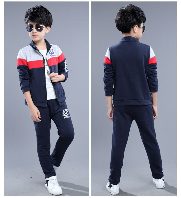 New Kids' Boys' Trendy Net Red Style Clothes – Stylish Children’s Wear