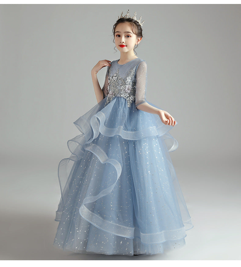 Girls Princess Party Dress – Elegant Children’s Evening & Host Dress