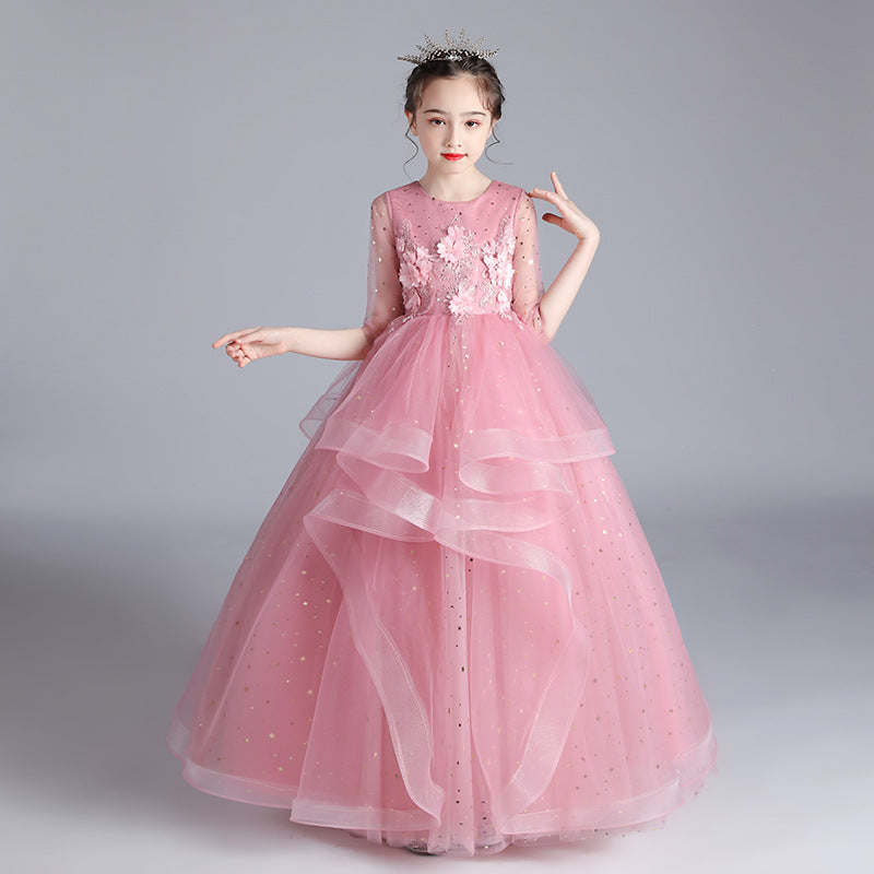 Girls Princess Party Dress – Elegant Children’s Evening & Host Dress