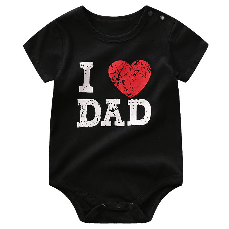 Baby Short Sleeve Triangle Romper – Cute Summer Onesie for Boys & Girls