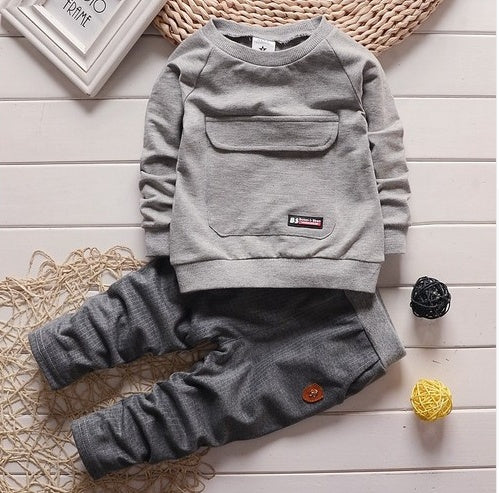 Toddler & Baby Tracksuit Set – Unisex Sportswear Outfit (0–3 Years)