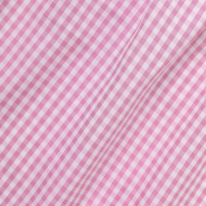 Infant Baby Girls Easter Dress – Plaid Smocked Bunny Embroidery Short Sleeve