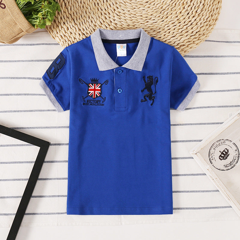Boys Polo Shirt | Classic Kids Short-Sleeve Casual Top