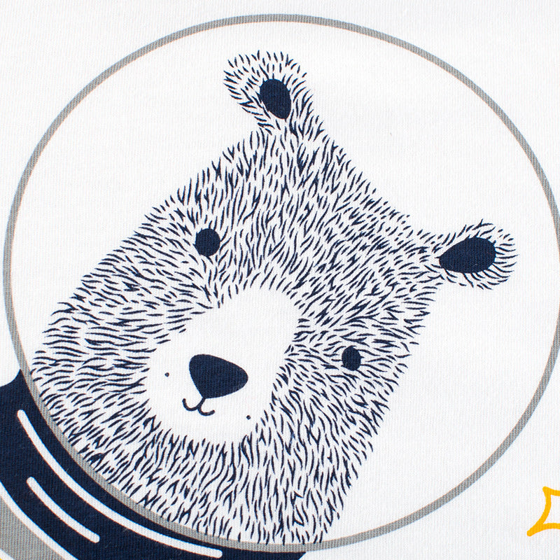 Children's Cartoon T-Shirt – Cute Graphic Print Short Sleeve Top for Kids