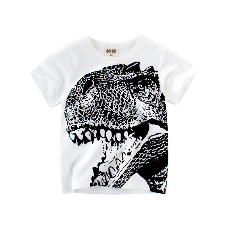 Boys' Summer Short Sleeve T-Shirt – Lightweight Kids Tee
