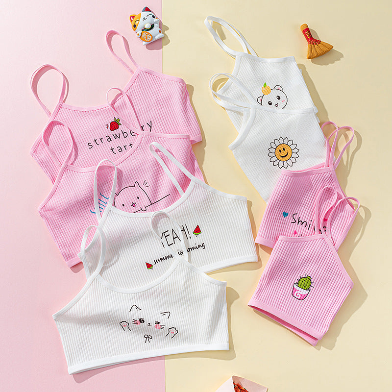 Comfortable Bra Tube Top for Junior High Girls – Soft & Breathable"