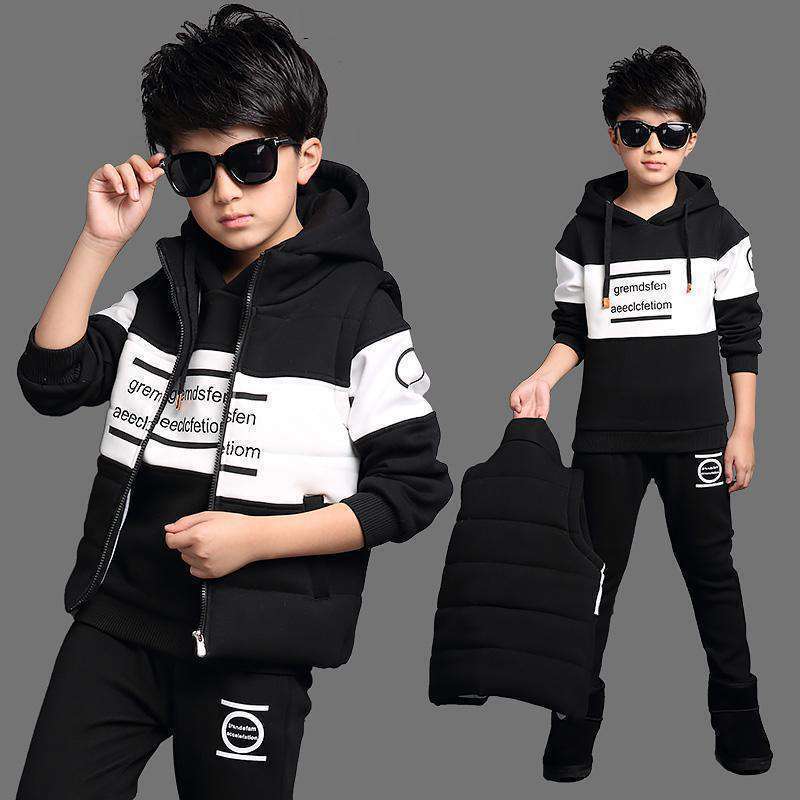 Boys Sport Suit – Casual 3PCS Clothing Set for Kids