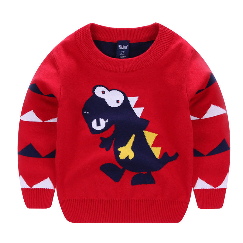 Kids Cartoon Sweater – Cute Graphic Pullover for Children
