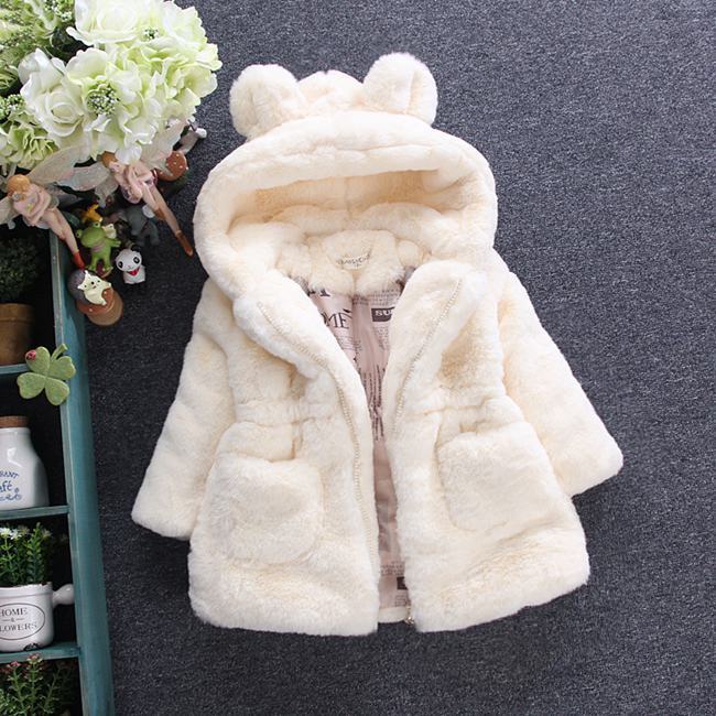 Girls Fur Coat – Warm Autumn & Winter Jacket for Kids
