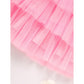 Toddler Girl Long Sleeve Heart Tulle Dress – Valentine & Birthday Party Outfit