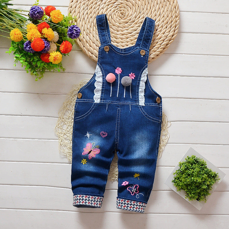 Kids Bib Jeans – Stylish Denim Overalls for Children’s Clothing