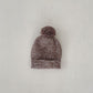 Baby Girl Winter Knitted Outfit – 3-Piece Pullover, Pants & Fur Pom Hat Set