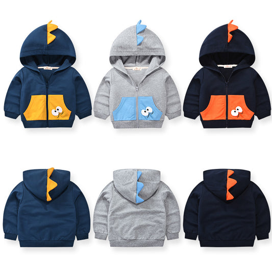 Kids' Sweater Jacket – Lightweight Spring & Autumn Outerwear for Boys