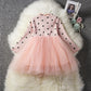 Baby Girl Tutu Dress – Lace Long Sleeve 1st Birthday or Christening Gown