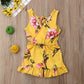 Baby Girl Summer Outfit – Floral Clothing Set for Toddlers & Girls