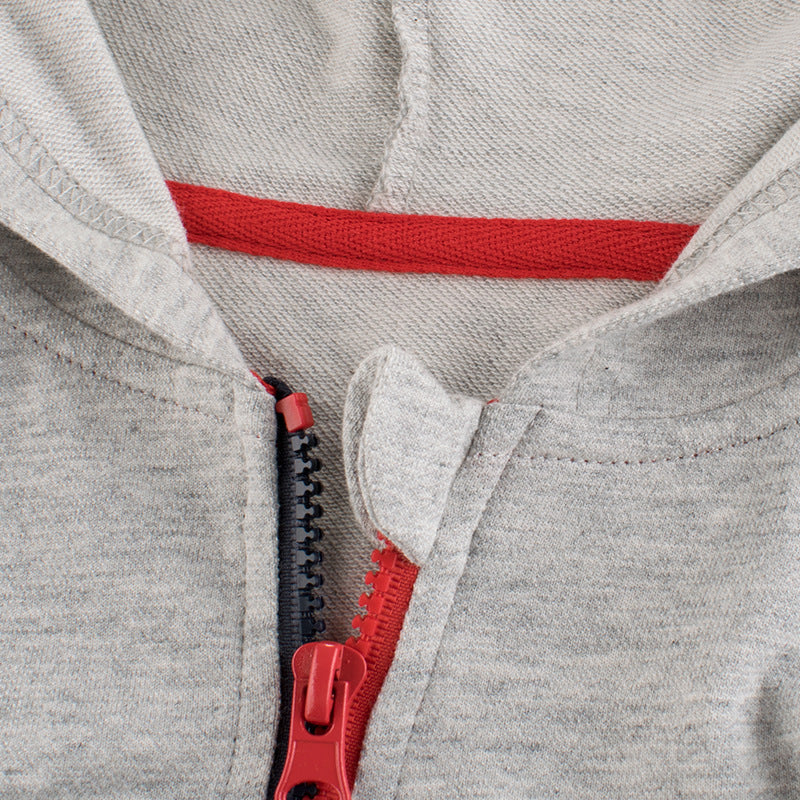 Baby Boy Zipper Sweater | Soft Zip-Up Knitwear for Infants