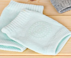 Baby Crawling Knee & Elbow Pads – Non-Slip Terry Safety Socks for Infants