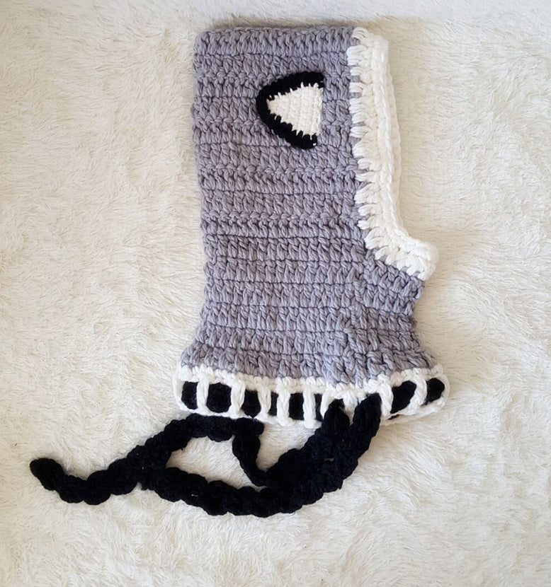 Children’s Wool Knit Hat – Hand-Knitted Warm Earmuffs & Cape Cap