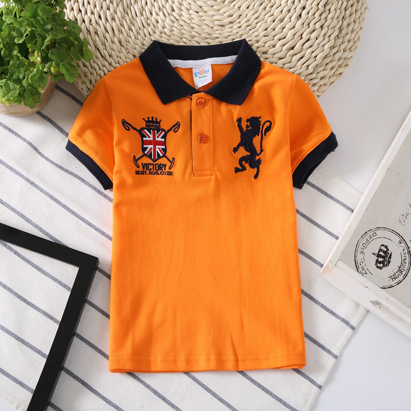Boys Polo Shirt | Classic Kids Short-Sleeve Casual Top