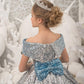 Girls Long Tail Dress – Elegant Party & Special Occasion Dresses for Kids