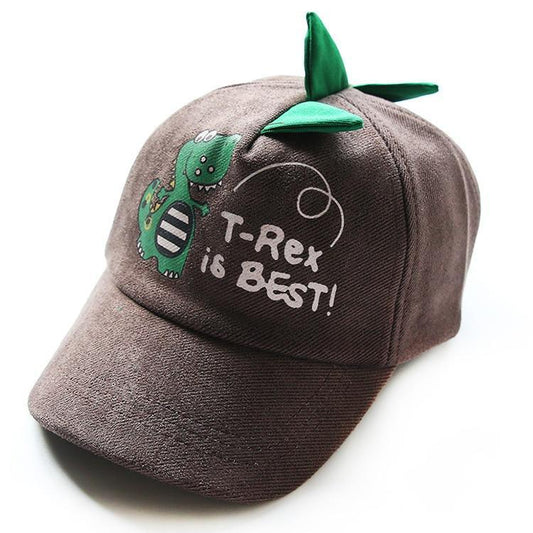 Kids Dinosaur Hat – Fun 'T-Rex Is Best' Cap for Boys & Girls