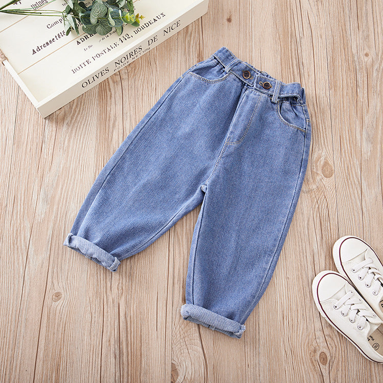 All-Match Kids Harlan Jeans – Stylish Denim Pants for Boys & Girls