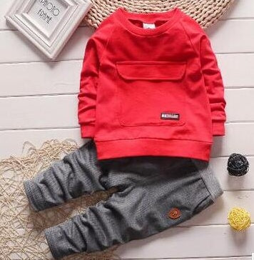 Toddler & Baby Tracksuit Set – Unisex Sportswear Outfit (0–3 Years)