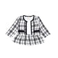 Baby Girl Two-Piece Dress – Long Sleeve Outfit | Soft Incense Wind Style