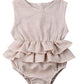Baby Girl Pettiskirt Dress – Striped Sleeveless Party Outfit for Kids