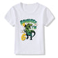 Children’s Birthday T-Shirt – Numbers 1-9 Kids Tee