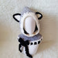 Children’s Wool Knit Hat – Hand-Knitted Warm Earmuffs & Cape Cap