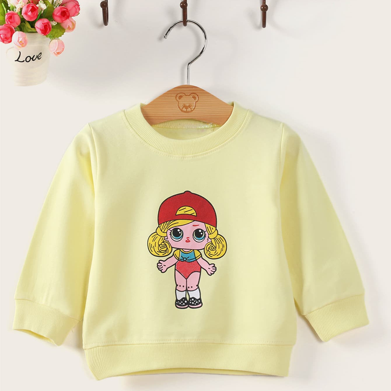 Newborn Baby Girl Sweater – Soft & Cozy Knitted Clothes for Infants