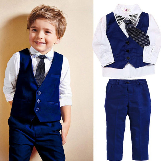 Boys’ Casual Clothing Suits – Vests & Gentleman Suits for Kids