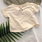 Baby Summer T-Shirt – Simple Short-Sleeve Tee for Boys & Girls