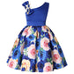 Girls’ Princess Dresses – Digital Print Children’s Dress for Kids