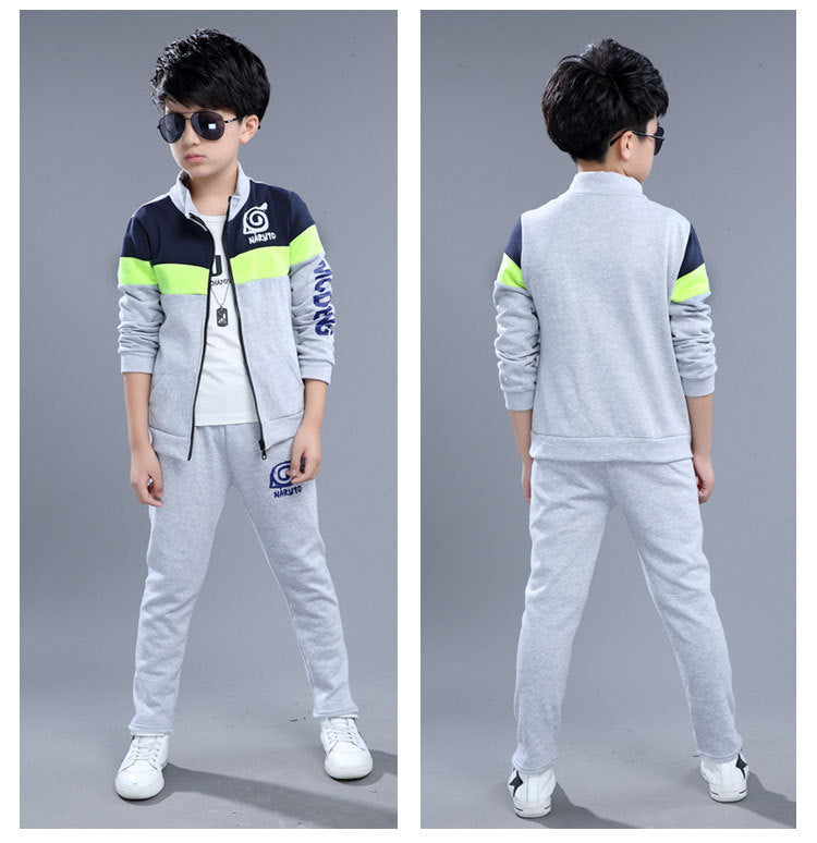 New Kids' Boys' Trendy Net Red Style Clothes – Stylish Children’s Wear