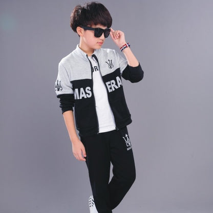 New Kids' Boys' Trendy Net Red Style Clothes – Stylish Children’s Wear
