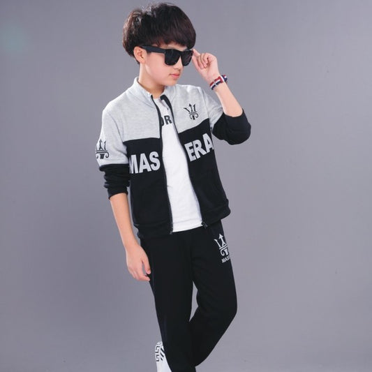 New Kids' Boys' Trendy Net Red Style Clothes – Stylish Children’s Wear