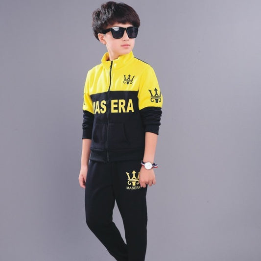 New Kids' Boys' Trendy Net Red Style Clothes – Stylish Children’s Wear
