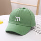 Kids Baseball Cap – Boys Cotton Hat with Letter M Embroidery