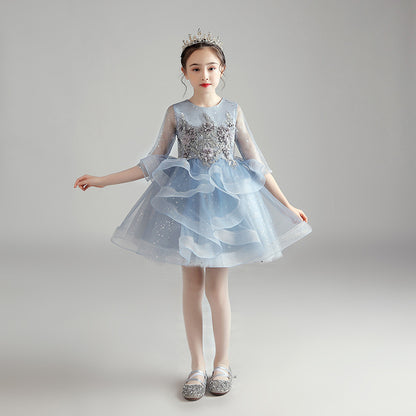 Girls Princess Party Dress – Elegant Children’s Evening & Host Dress
