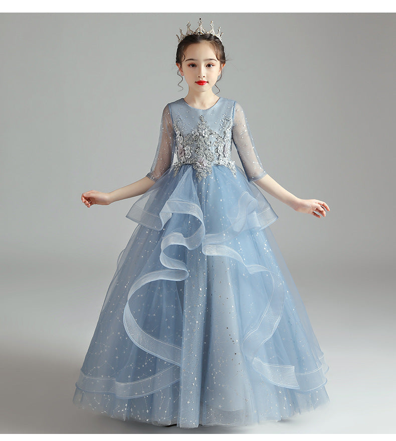 Girls Princess Party Dress – Elegant Children’s Evening & Host Dress