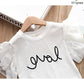 Summer Kids Girls Clothing Set – 2PCS T-Shirt & Hole Pants Outfit