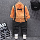 Baby Boy Two-Piece Outfit with Bib | Cute Kids Clothing Set