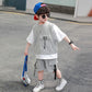 Boys Summer Overalls – Short-Sleeved Children’s Clothing Outfit for Kids