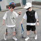 Boys Summer Overalls – Short-Sleeved Children’s Clothing Outfit for Kids